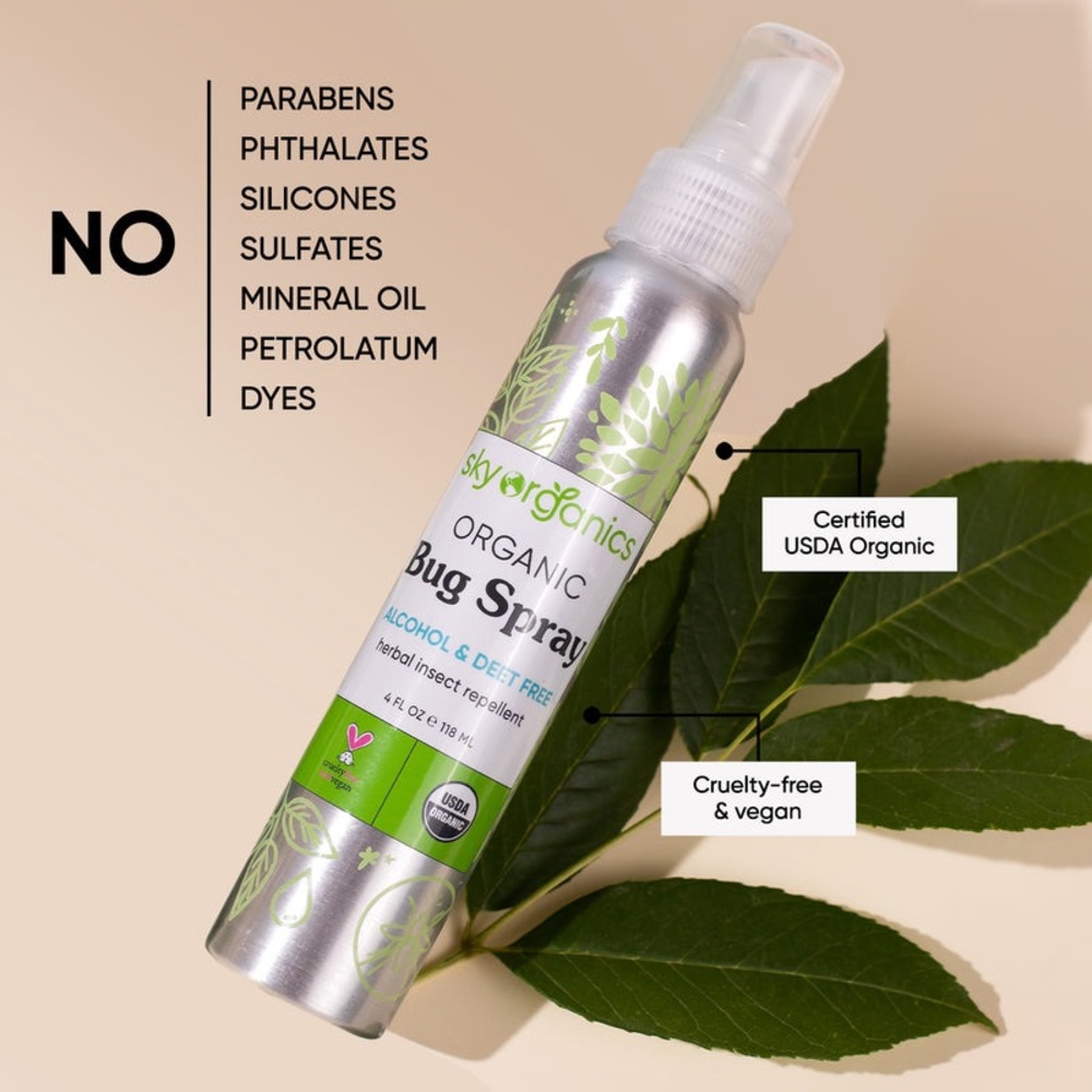 Sky Organics Organic Bug Spray Full Size